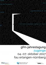 Plakat Jahrestagung 2017 Zugänge
